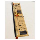 Vintage "JOG-O" Climbing Monkey Tin Toy