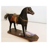 Antique Folk Art Horse Pull Toy