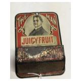 Vintage Juicy Fruit Gum Advertising Match Safe