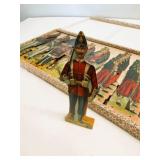 McLoughlin Bros Soldiers Cardboard Toy Set