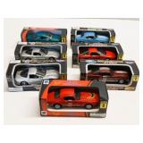 Group of 1/32 Scale Die-Cast Muscle Cars