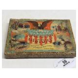Antique The Game of American History Board Game