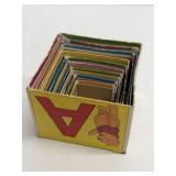 Vintage Disney Winnie the Pooh Nesting Blocks