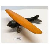 Vintage 1930s Wyandotte Pressed Steel Airplane