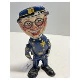 Vintage Marx Tin Litho Wind-Up Police Officer Toy