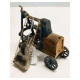 Vintage Jaeger Cement Mixer Cast Iron Toy