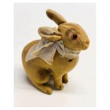 Vintage Mid-Century Handmade Felt Bunny Rabbit