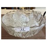 Punch Bowl w/ Glasses