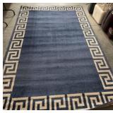 Blue & White Rug