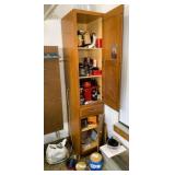 Cabinet of Gun Reloading Supplies & Miscellaneous