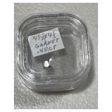 Princess Cut Garnet Collectors Gemstone