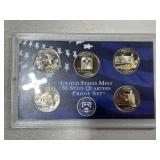 Oklahoma Proof Quarters Set