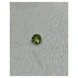 Round Peridot Collectors Gemstone