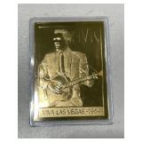 Gold Elvis Card