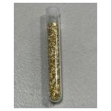 24K Gold Flakes in Bottle