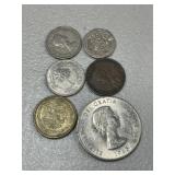 Lot of Foreign Coins