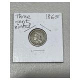 1863 Three Cent Nickel