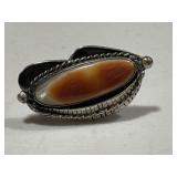 Sterling Silver Native American Gemstone Ring
