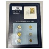 Coin & Stamp Set