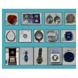 COINS AND JEWELRY, INCLUDING WATCHES & GEMSTONES!
