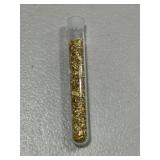 24K Gold Flakes in Bottle