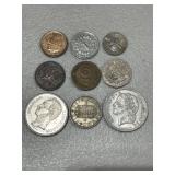 Lot of Foreign Coins