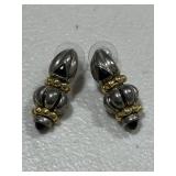 Vintage Onyx Earrings