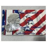 Susan B Anthony 1st Year all Mint Set