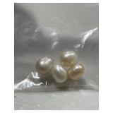 4 Multi Color Freshwater Pearls