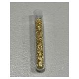 24K Gold Flakes in Bottle