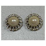 Beautiful Large Vintage Earrings