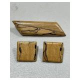 MCM Vintage Jewelry Earrings & Brooch