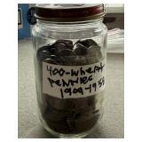 Jare of Wheat Pennies