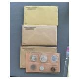 Three 1961 P.C. US Mint Sets