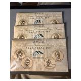 3 US Mint Bronze Medal Sets