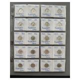 20 Uncirculated Roosevelt Silver Dimes