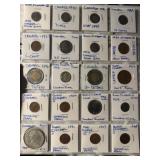 20 Miscellaneous Canadian Coins