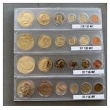 4 US Mint Sets