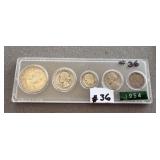 1954 Coin Set