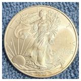 2009 $1 American Silver Eagle Dollar