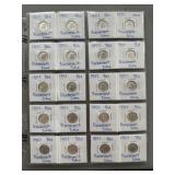 20 Uncirculated Roosevelt Silver Dimes