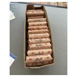 Approx. 64 Rolls of Wheat Pennies