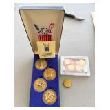 Bicentennial Medallion & Nickel Set