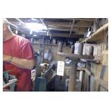 Main Press Screw. with crossbeam and foot