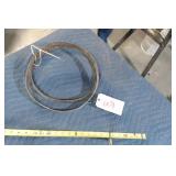 CIDER PRESS Barrel Hoop[s] USED 1 PAIR. 11 1/2"