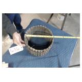 ANTIQUE CIDER PRESS Barrel 12"