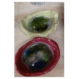 Hand Crafted Pottery Ashtrays