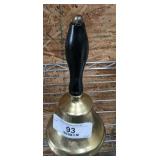Large Brass School Bell