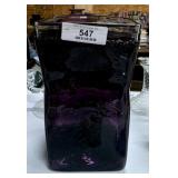 Large Art Glass Vase