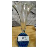 Murano Art Glass Bubble Bud Vase